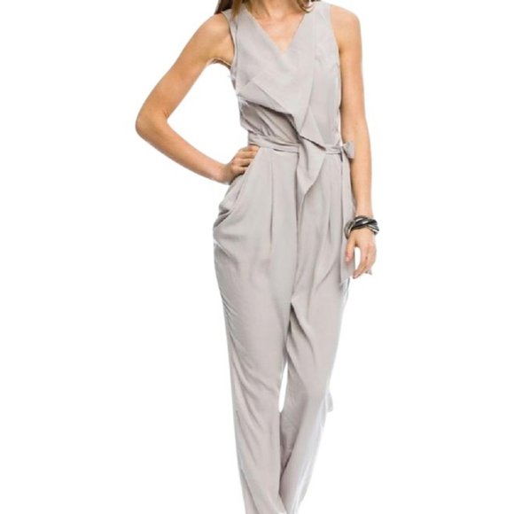 A/X Armani Exchange Pants - A|X Armani Exchange Cowl Neck Pocket Jumpsuit 2